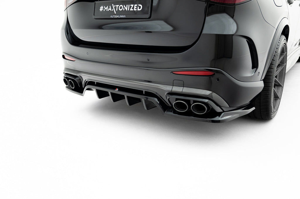 Rear Diffuser Mercedes-AMG GLC 43 X254 (with vertical fins)
