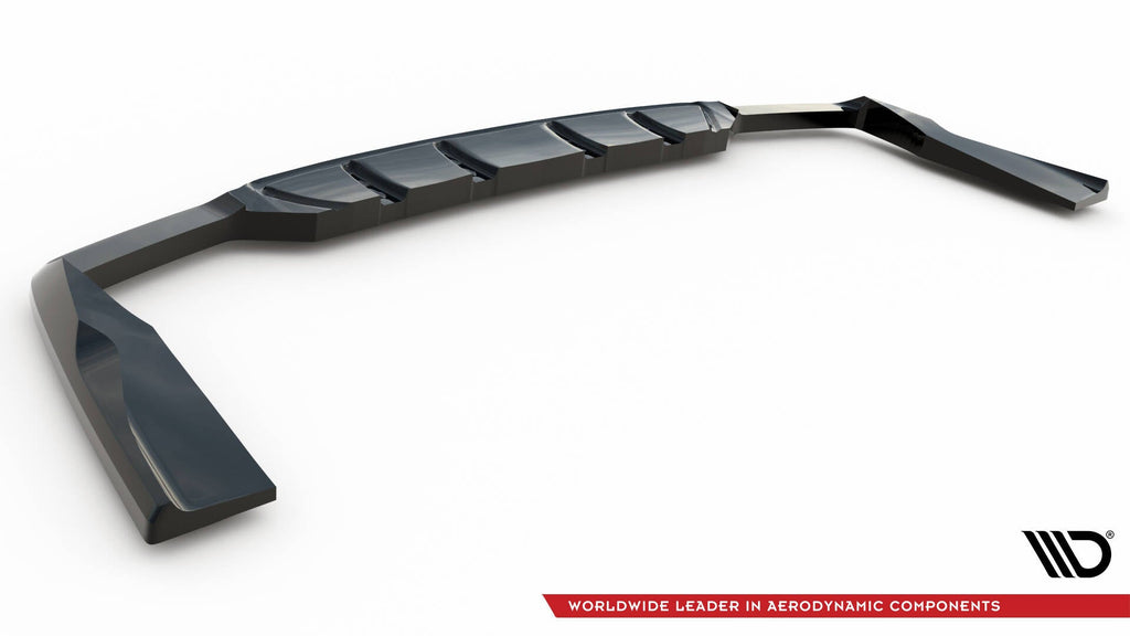 Rear Diffuser Mercedes-AMG GLC 63 Coupé C253 Facelift (with vertical fins)