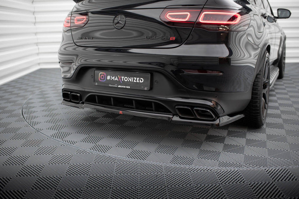 Rear Diffuser Mercedes-AMG GLC 63 Coupé C253 Facelift (with vertical fins)