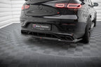 Rear Diffuser Mercedes-AMG GLC 63 Coupé C253 Facelift (with vertical fins)