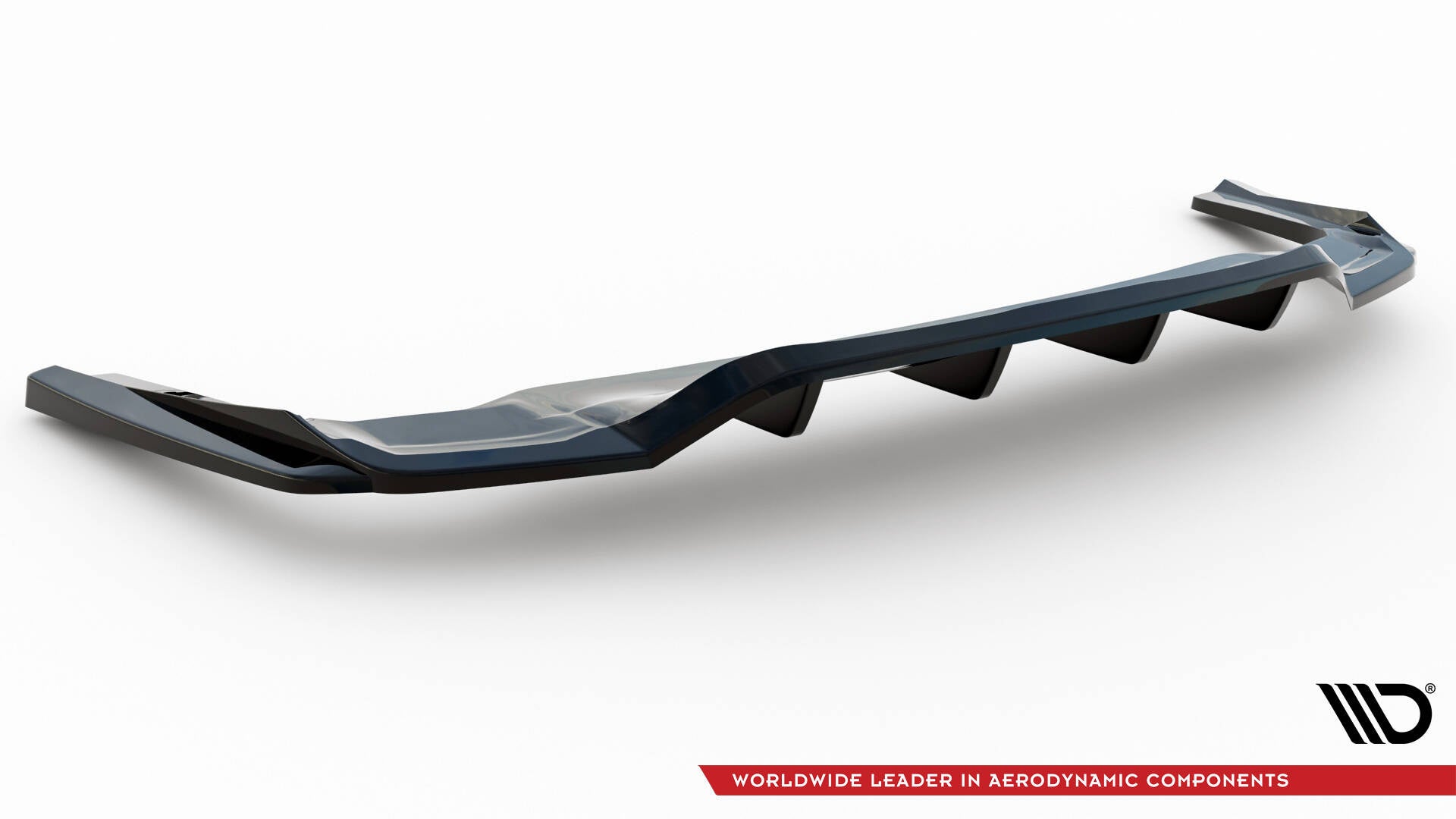 Splitter trasero Mercedes-AMG GLE 43 Coupé C292 (con barras verticales)