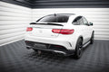 Splitter trasero Mercedes-AMG GLE 43 Coupé C292 (con barras verticales)