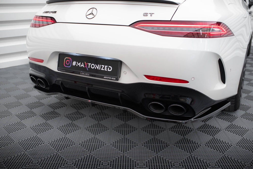 Splitter trasero Mercedes-AMG GT 43 4-Door Coupé V8 Styling Package X290 (con barras verticales)
