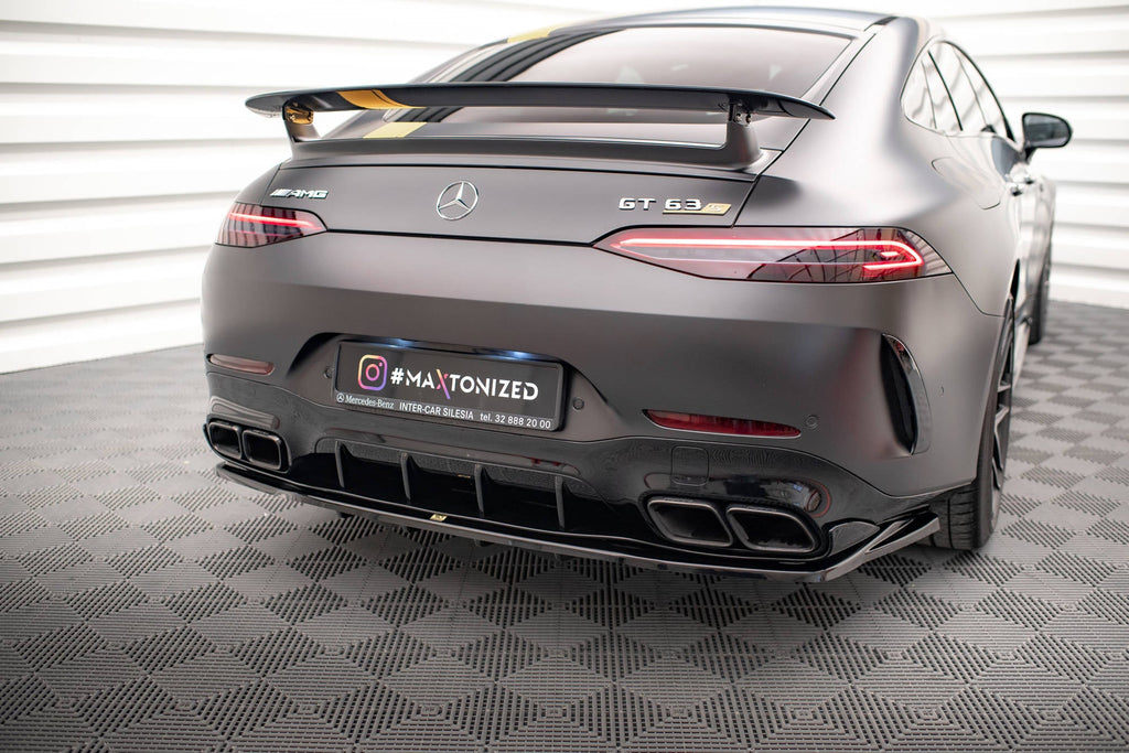 Splitter trasero Mercedes-AMG GT 63 S 4 Door Coupé Aero X290 (con barras verticales)
