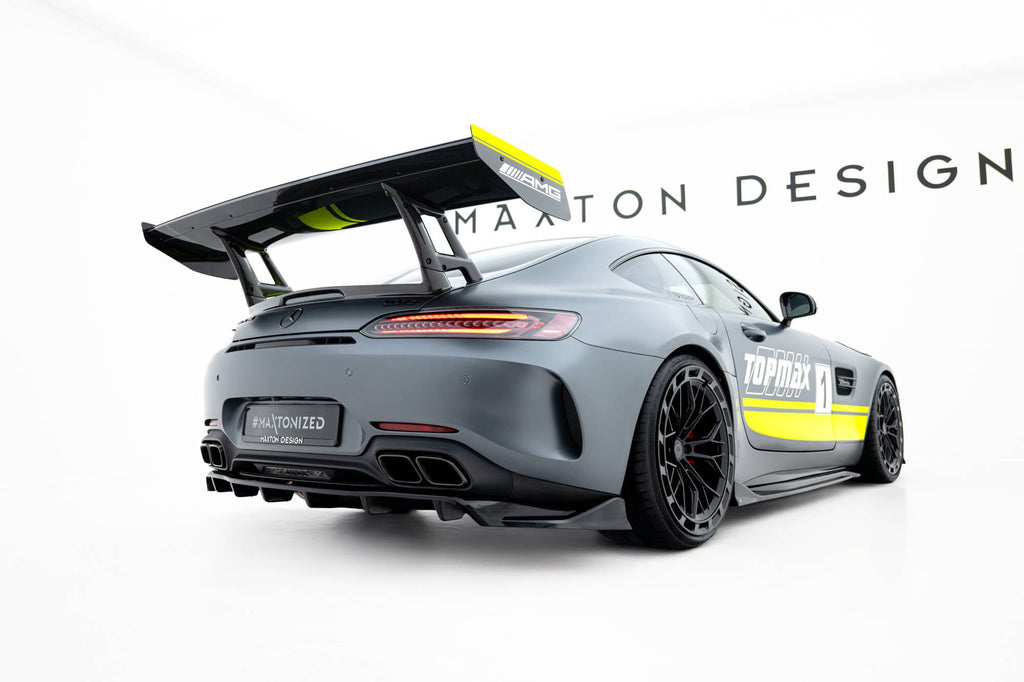 Rear splitter Mercedes-AMG GT C C190 Facelift (with vertical bars)