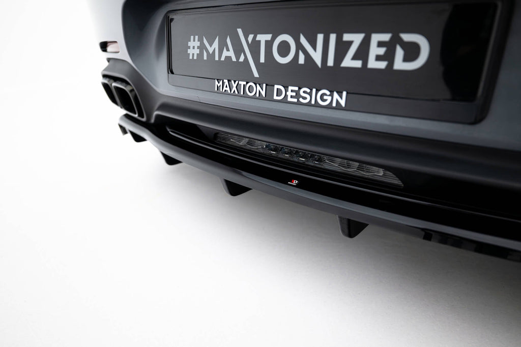 Rear splitter Mercedes-AMG GT C C190 Facelift (with vertical bars)