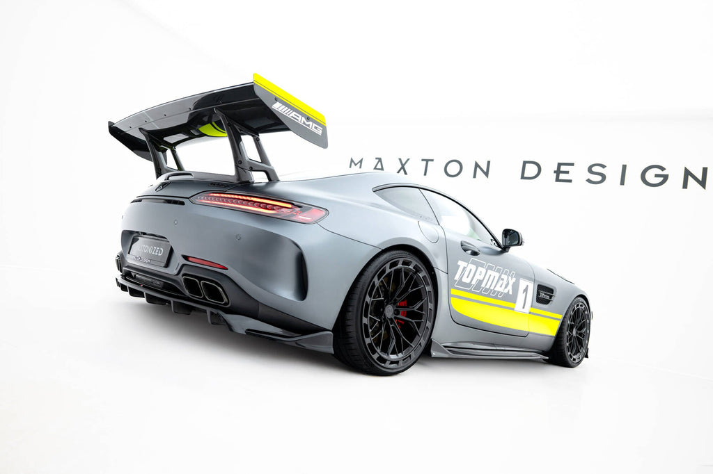 Rear splitter Mercedes-AMG GT C C190 Facelift (with vertical bars)