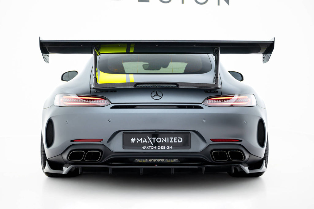 Rear splitter Mercedes-AMG GT C C190 Facelift (with vertical bars)