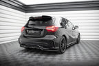 Splitter trasero Mercedes-Benz Clase A AMG-Line W176 Facelift (con barras verticales)