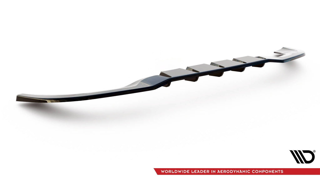 Splitter trasero Mercedes-Benz Clase A Hatchback AMG-Line W177 (con barras verticales)