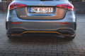Splitter trasero Mercedes-Benz Clase A Hatchback AMG-Line W177 (con barras verticales)