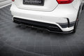 Splitter trasero Mercedes-Benz Clase A A45 AMG W176 (con barras verticales)