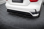 Splitter trasero Mercedes-Benz Clase A A45 AMG W176 (con barras verticales)