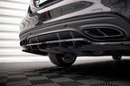 Splitter trasero Mercedes-Benz Clase C AMG-Line W205 Facelift (con barras verticales)