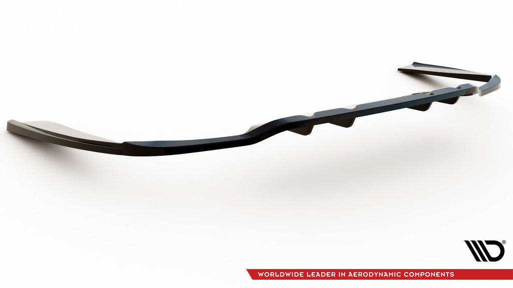 Splitter trasero Mercedes-Benz Clase C AMG-Line W205 Facelift (con barras verticales)