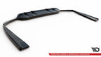 Splitter trasero Mercedes-Benz Clase C AMG-Line W205 Facelift (con barras verticales)