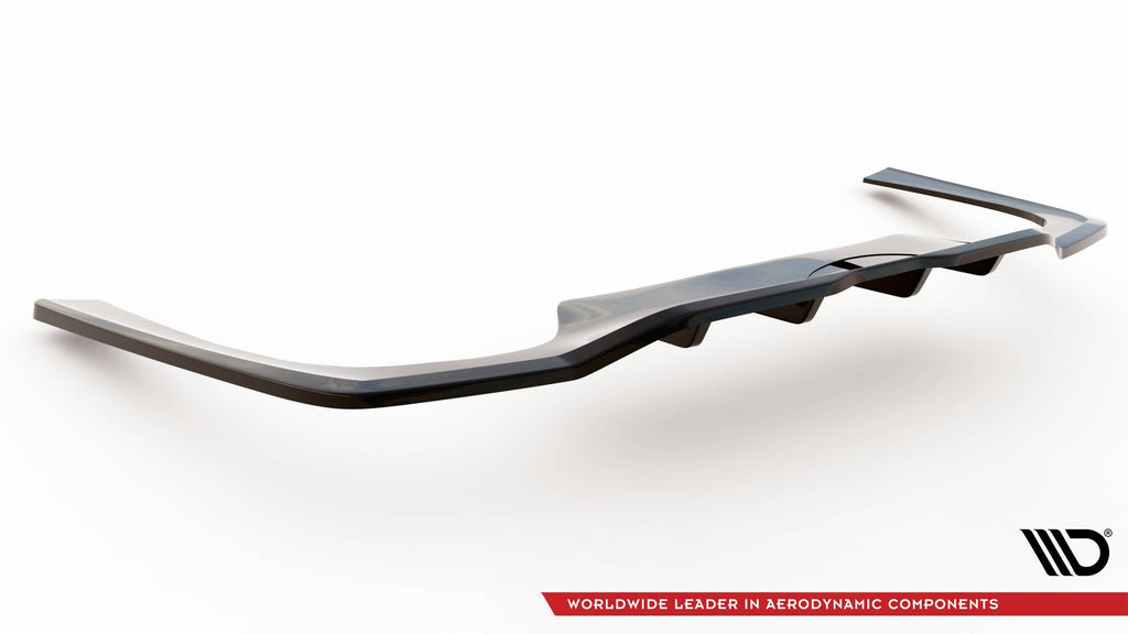 Splitter trasero Mercedes-Benz Clase C AMG-Line W206 (con barras verticales)