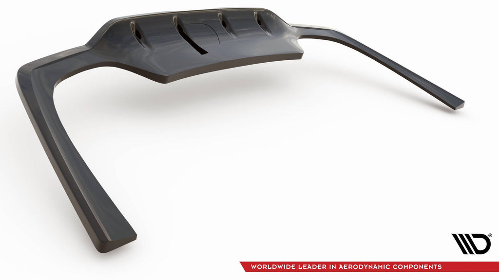 Splitter trasero Mercedes-Benz Clase C AMG-Line W206 (con barras verticales)