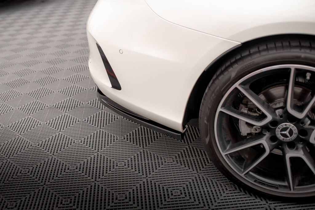 Splitter trasero Mercedes-Benz Clase C Coupé AMG-Line C205 Facelift (con barras verticales)