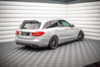 Splitter trasero Mercedes-Benz Clase C W205 (con barras verticales)