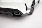 Splitter trasero Mercedes-Benz CLA AMG-Line C117 (con barras verticales)