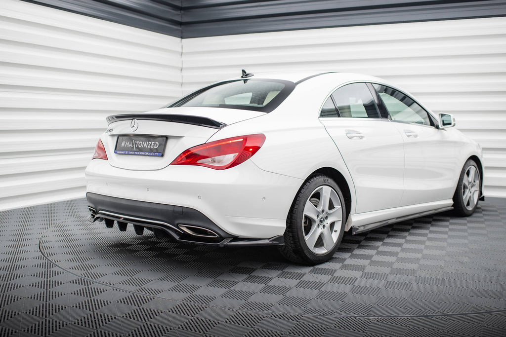 Rear diffuser Mercedes-Benz CLA C117 Facelift (with vertical bars)