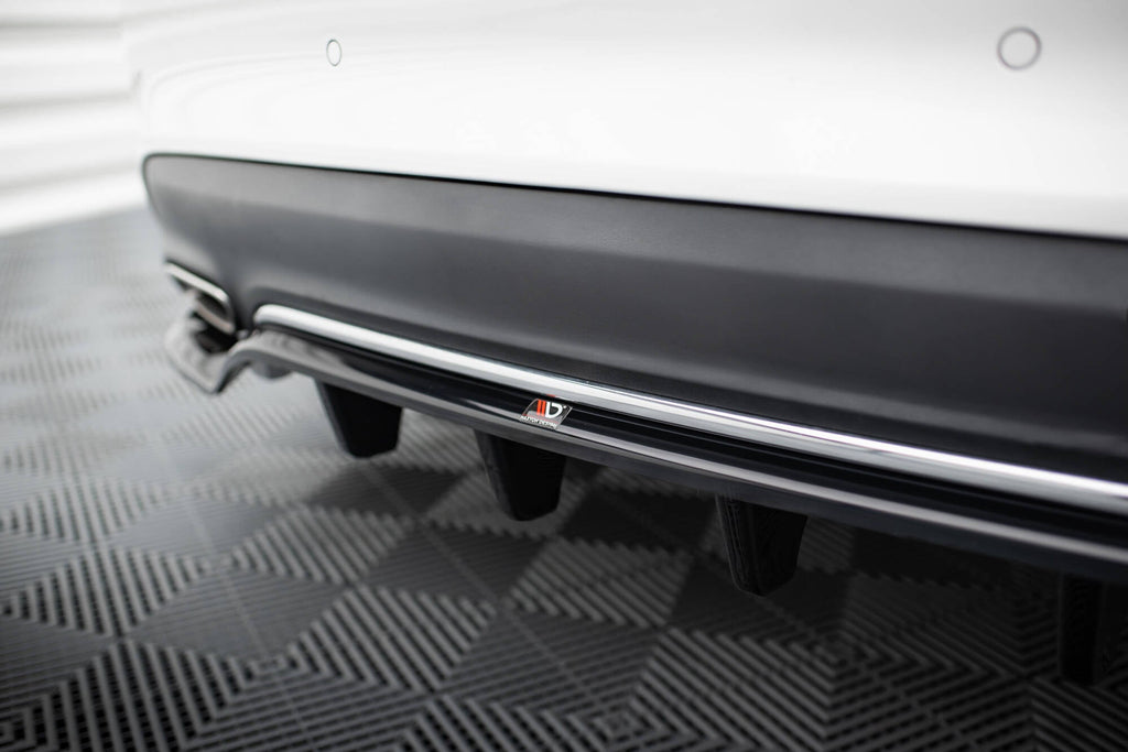 Rear diffuser Mercedes-Benz CLA C117 Facelift (with vertical bars)