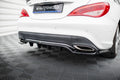 Splitter trasero Mercedes-Benz CLA C117 Facelift (con barras verticales)