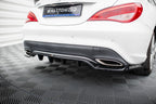 Rear diffuser Mercedes-Benz CLA C117 Facelift (with vertical bars)