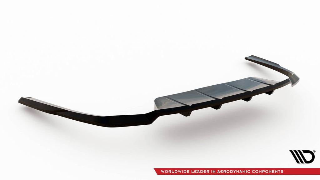 Splitter trasero Mercedes-Benz CLE AMG-Line C236 (con barras verticales)