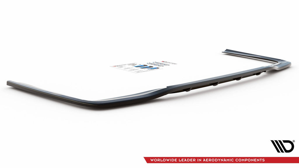 Splitter trasero Mercedes-Benz Clase E AMG-Line Berlina W212 Facelift (con barras verticales)