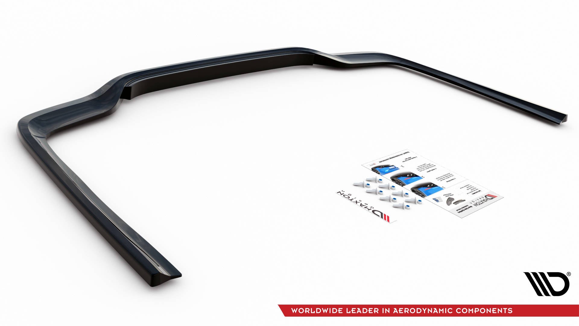 Splitter trasero Mercedes-Benz Clase E AMG-Line Berlina W212 Facelift (con barras verticales)
