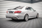 Splitter trasero Mercedes-Benz Clase E AMG-Line Berlina W212 Facelift (con barras verticales)