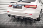 Splitter trasero Mercedes-Benz Clase E AMG-Line Berlina W213 Facelift (con barras verticales)
