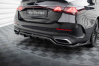 Splitter trasero Mercedes-Benz Clase E AMG-Line W214 (con barras verticales)