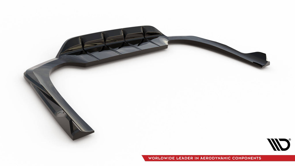 Splitter trasero Mercedes-Benz Clase E AMG-Line W214 (con barras verticales)