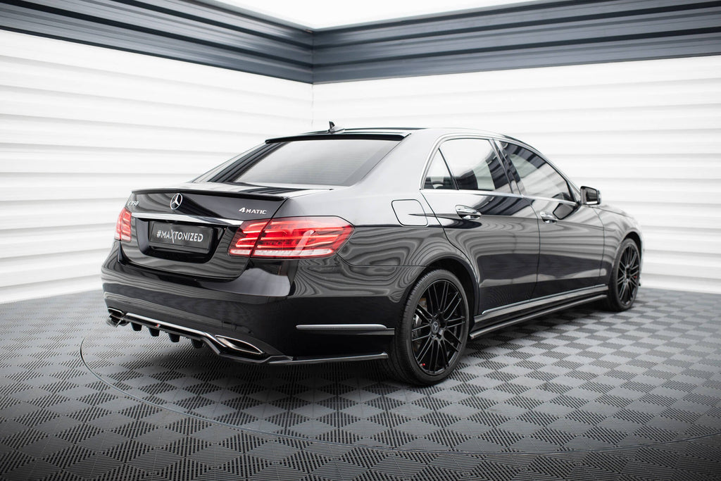 Mercedes-Benz E-Class W212 Facelift Rear Diffuser (with vertical fins)