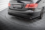 Splitter trasero Mercedes-Benz Clase E63 AMG Berlina W212 Facelift (con barras verticales)