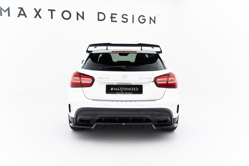 Splitter trasero Mercedes-Benz GLA 45 AMG X156 Facelift (con barras verticales)