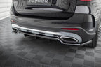 Splitter trasero Mercedes-Benz GLC AMG-Line X254 (con barras verticales)