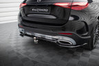 Splitter trasero Mercedes-Benz GLC AMG-Line X254 (con barras verticales)