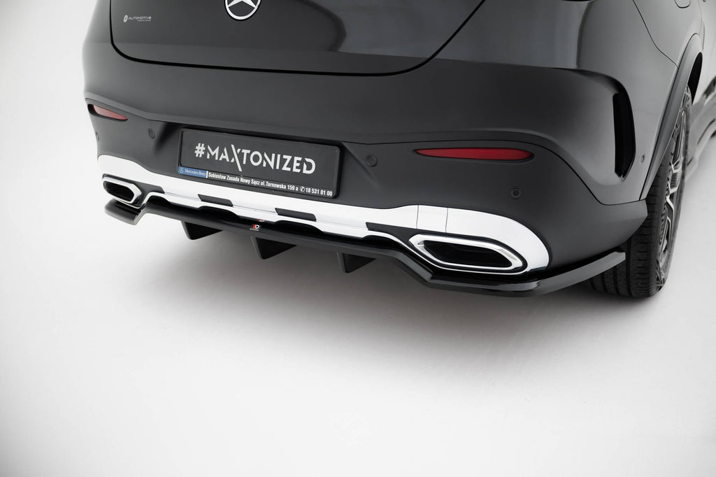 Splitter trasero Mercedes-Benz GLC Coupé AMG-Line C254 (con barras verticales)