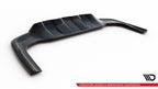 Splitter trasero Mercedes-Benz GLC Coupé AMG-Line C254 (con barras verticales)