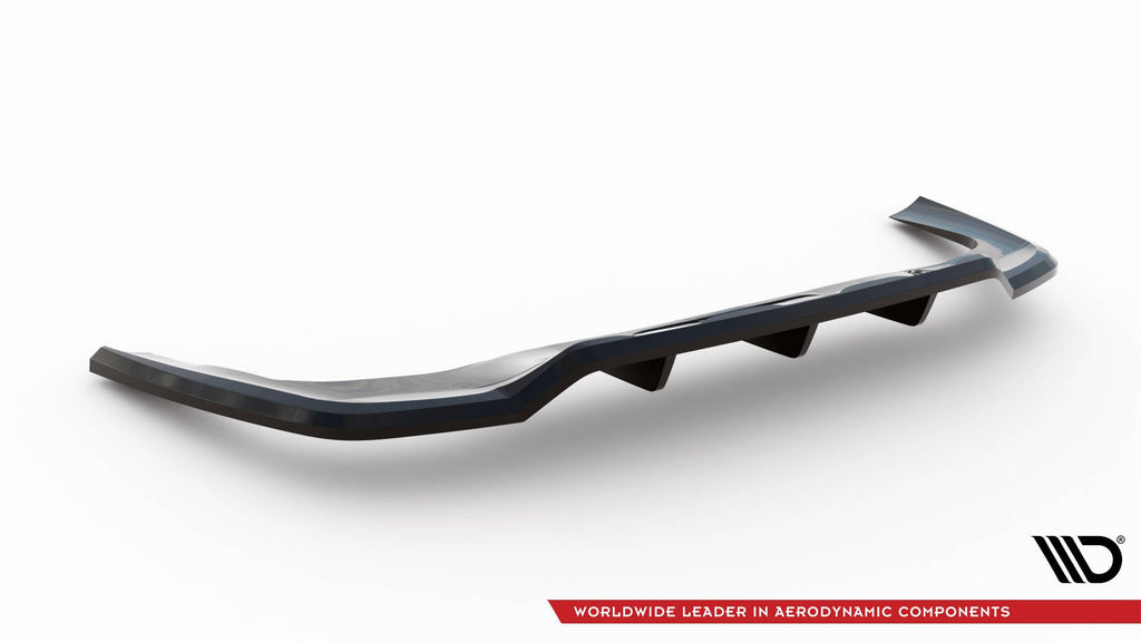 Splitter trasero Mercedes-Benz GLC Coupé AMG-Line C254 (con barras verticales)
