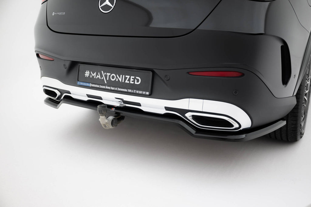 Splitter trasero Mercedes-Benz GLC Coupé AMG-Line C254 (con barras verticales)