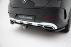 Splitter trasero Mercedes-Benz GLC Coupé AMG-Line C254 (con barras verticales)