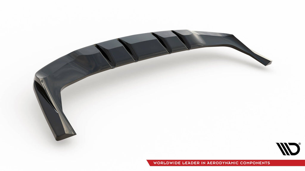 Splitter trasero Mercedes-Benz GLE Coupé AMG-Line C167 Facelift (con barras verticales)
