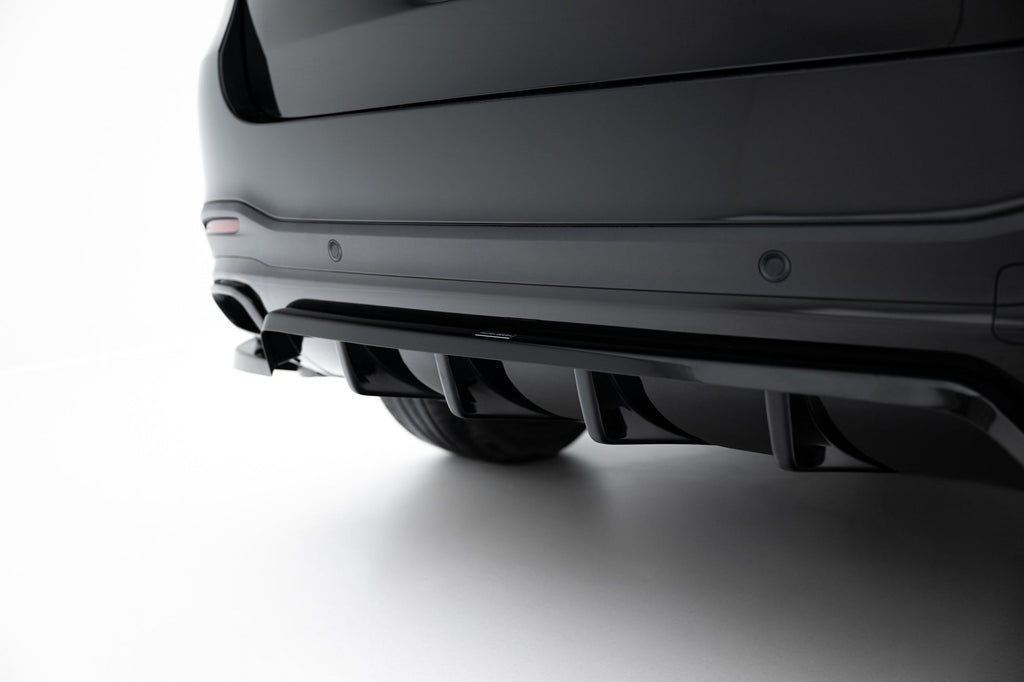 Mercedes-Benz GLE SUV AMG-Line W167 Facelift Rear Splitter (with vertical bars)