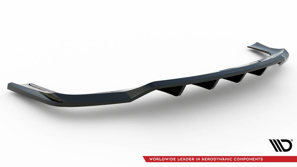 Mercedes-Benz GLE SUV AMG-Line W167 Facelift Rear Splitter (with vertical bars)