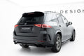 Splitter trasero Mercedes-Benz GLE SUV AMG-Line W167 Facelift (con barras verticales)